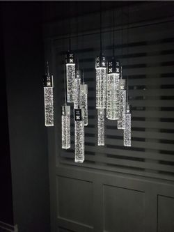 Hanging Drop Lights Cluster By Orren Ellis