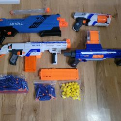 Collection of Nerf Guns