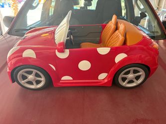 Minnie Mouse Toy Convertible Car