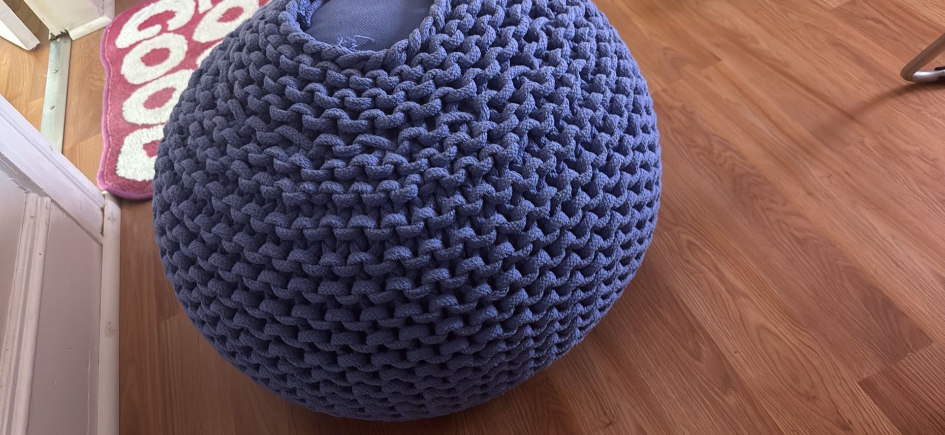 Purple Ottoman 