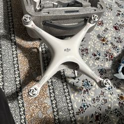 DJI Phantom CMOS Sensor Camera Drone - White