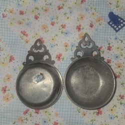 PEWTER PORRINGERS MADE IN ITALY