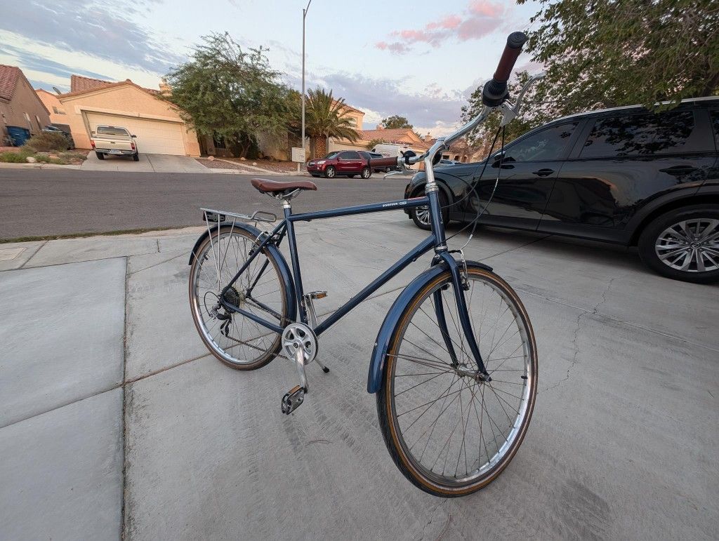 Breezer Downtown EX 8 Speed, city bicycle