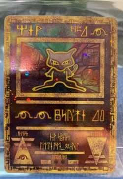 Ancient mew pokemon card