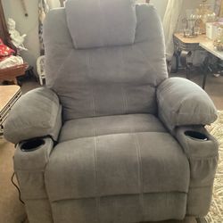 Recliner Chair With Heating And Massager