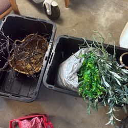 A Whole Bag Of Artificial Plant With Lights