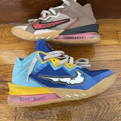 Size 6 .5- Nike Space Jam x LeBron 18 Low Wile E. x Roadrunner