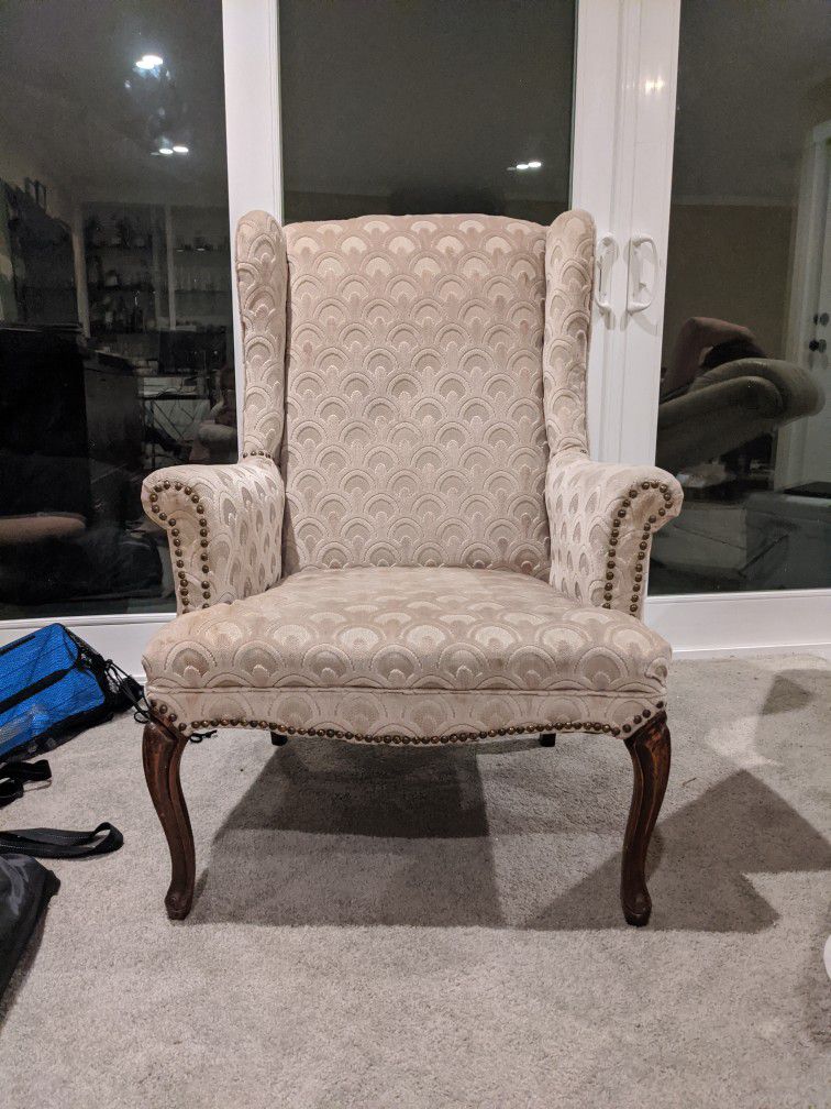 Vintage Wingback Chair 