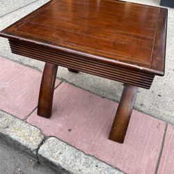 Small Wood Table 