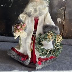 Saint Nick Hand Made 14 Inch Tall Christmas Decoration