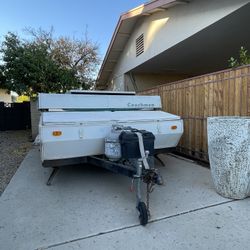 REDUCED! 1998 Coachman Model C1060 Tent Trailer CAMPER! With Original Manual 