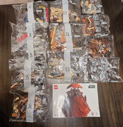 Lego Star Wars Jabba’s Sail Barge 75397 Assorted Pieces READ DESCRIPTION!