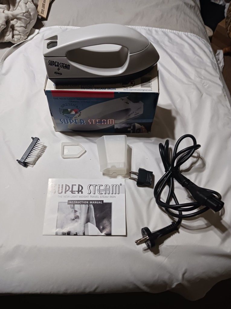 Euro Super Steam Light Weight Travel Steam Iron