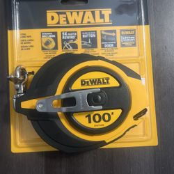 DeWALT 100ft LONG STEEL TAPE NEW