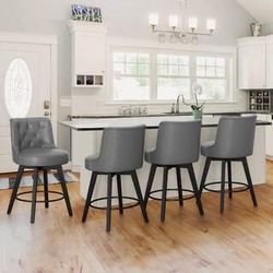Set Of 4 New Barstools