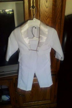 Baptism coat and pants