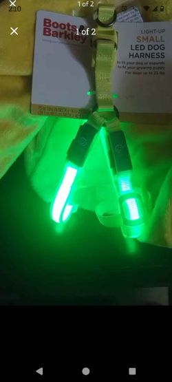 New Small Led Dog Harness 