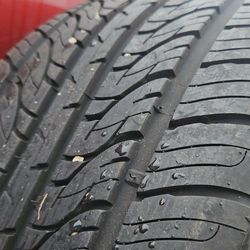 22” Deluxe Chrome Rims with Tires – Came off 2012 Volvo S60