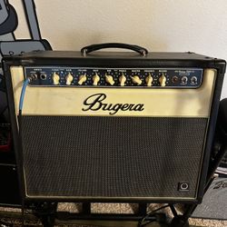 Bugera V22 INFINIUM 22-Watt Vintage 2-Channel Tube Combo with INFINIUM Tube Life Multiplier