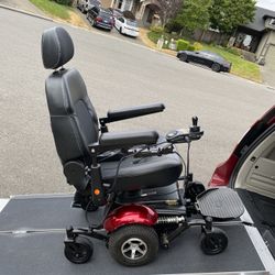 Electric Wheelchair Merits  p326 Vision Sport