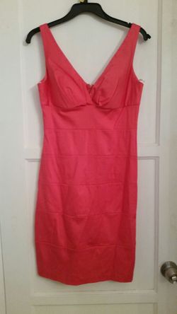 Coral dress