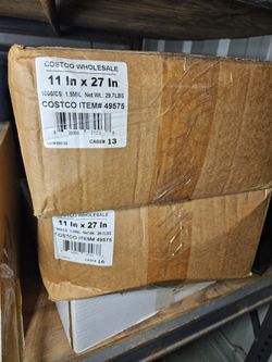 11x27 Inch Clear Plastic Bags 1000 Count 1.5 Mil