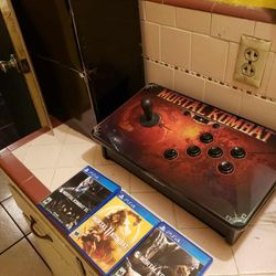 Mortal Kombat Arcade stick Limited edition Rare. Brand New Conditions in Box. 1 Game matching. PS5 PS4 PS3 Xbox360 Xbox Series X S 1 One S X $300! Per