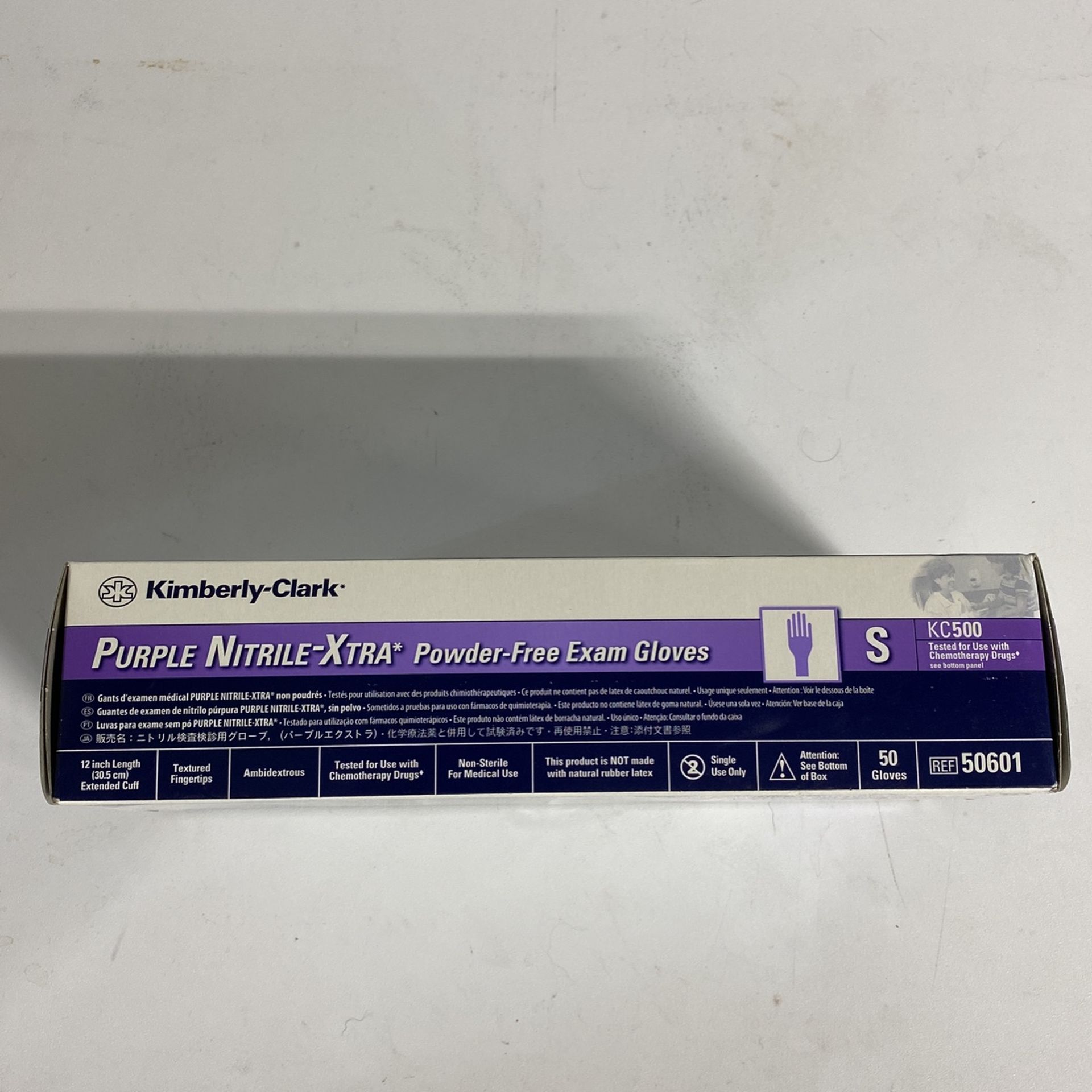 Purple Exam Gloves