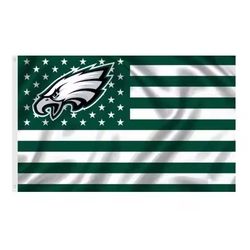 Philadelphia Eagles Flag Banner New USA Stars Stripes Mancave Tailgate 3x5 Ft