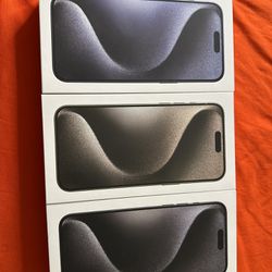 Apple iPhone 15 Pro Max Natural Or White $1300 Each Or Black or Blue $1300 Each Unlocked New Sealed With Apple Receipt I Can Meet Now 