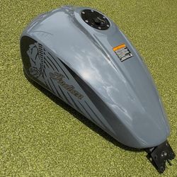 2021 Indian Scout Bobber Twenty OEM Fuel Gas Tank Slate Gray 3.3 Gal