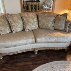 Havertys Couch And Matching Arm Chair 