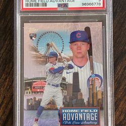 2024 Topps Home Field Advantage Pete Crow-Armstrong HFA-15 RC Rookie PSA 9 PCA
