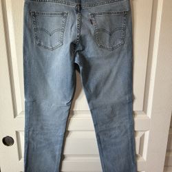 Levi's 511 Slim Fit Jeans Men's 34x32 Vintage Pants Fashion