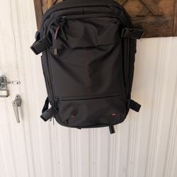 Black Travel Backpack