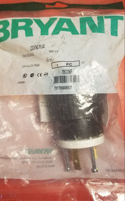 Bryant 30A locking plug connector