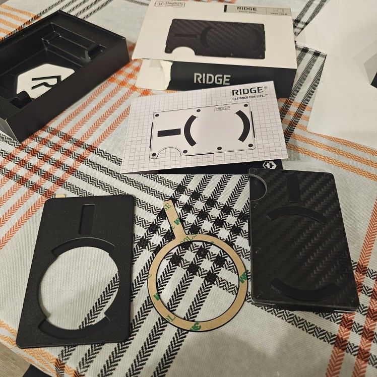 RIDGE WALLET CARBON FIBER 3k