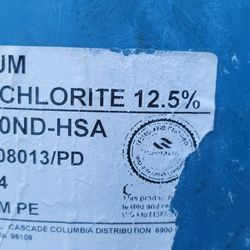 Sodium Hydrochlorite 12.5%
