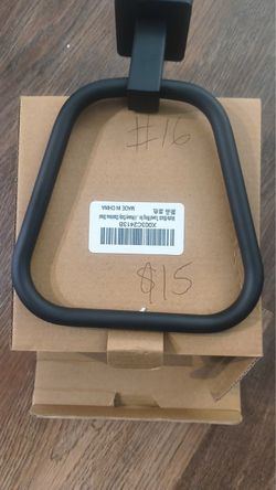 Matte Black towel Holder