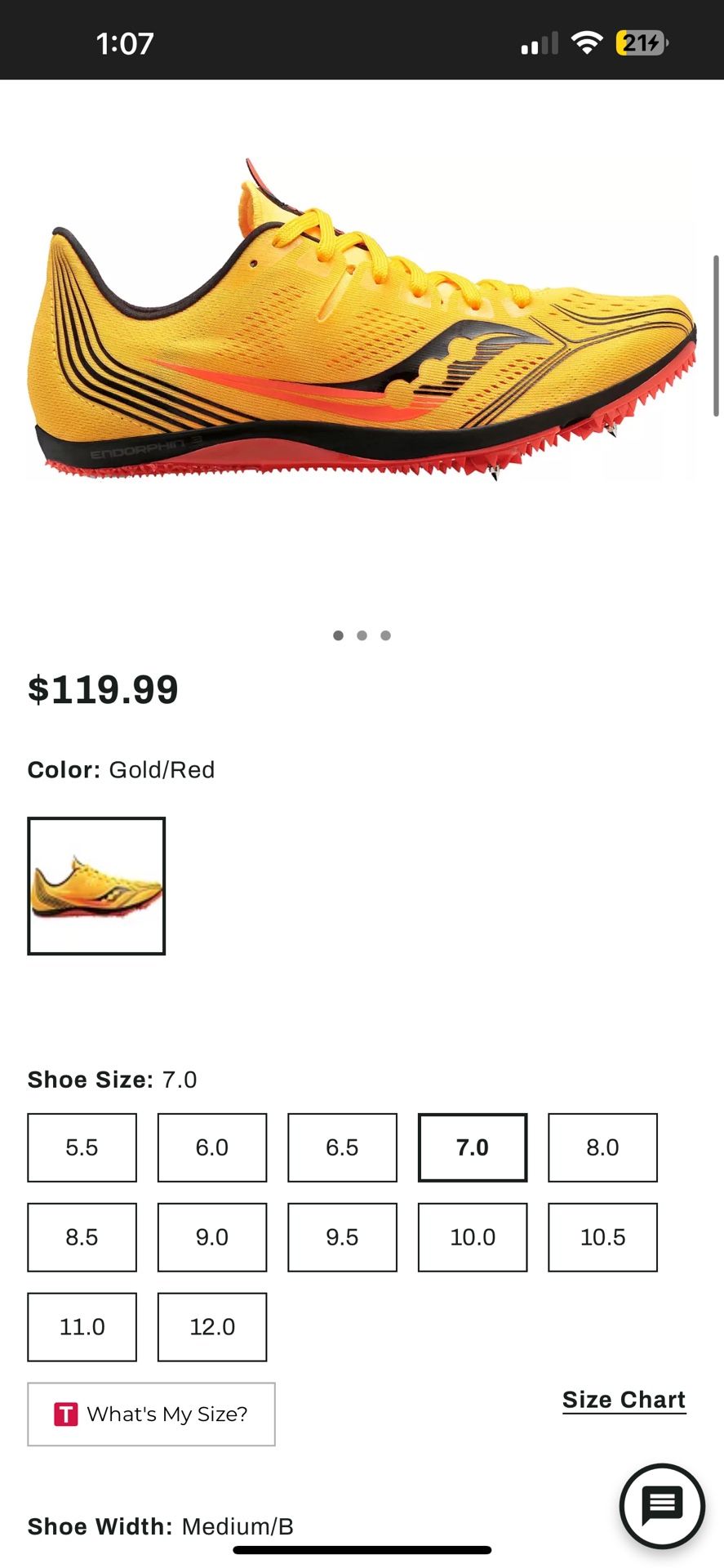 Saucony Endorphin 3 distance spikes