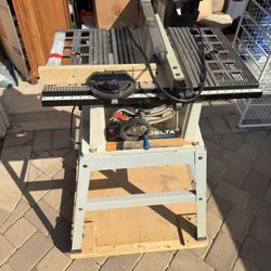 Table Saw Delta Shopmaster 