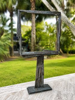 Bruno Romeda Painted Bronze Sculpture