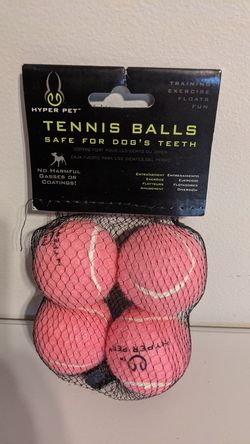 Tennis balls for dogs