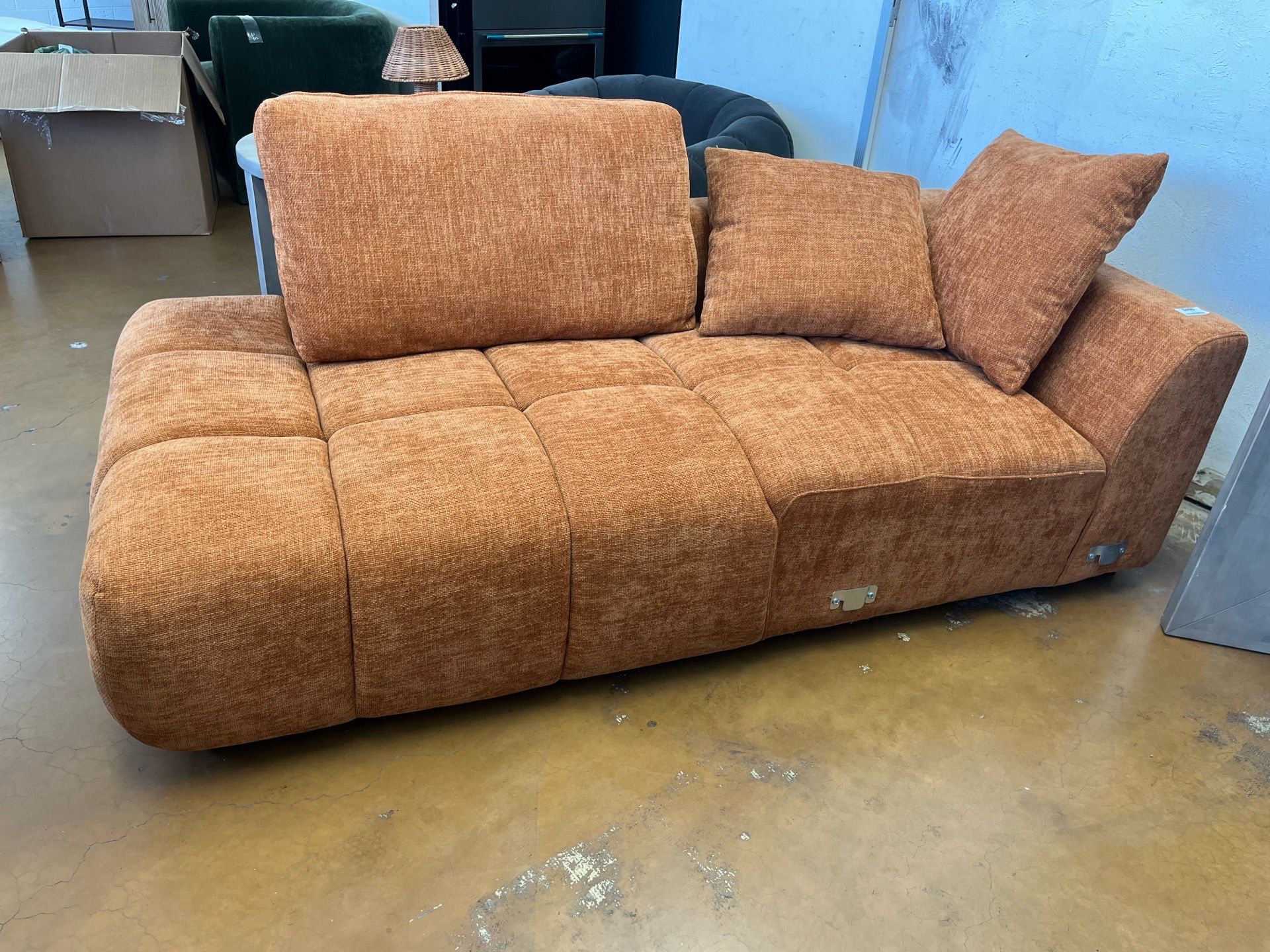 Orange Lounge Sofa