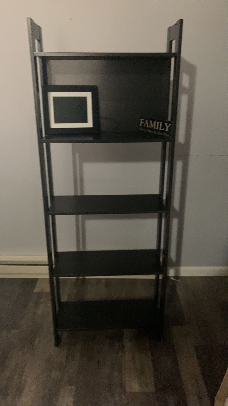 Black Shelve & Digital Picture frame