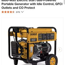 DEWALT  Portable Generator