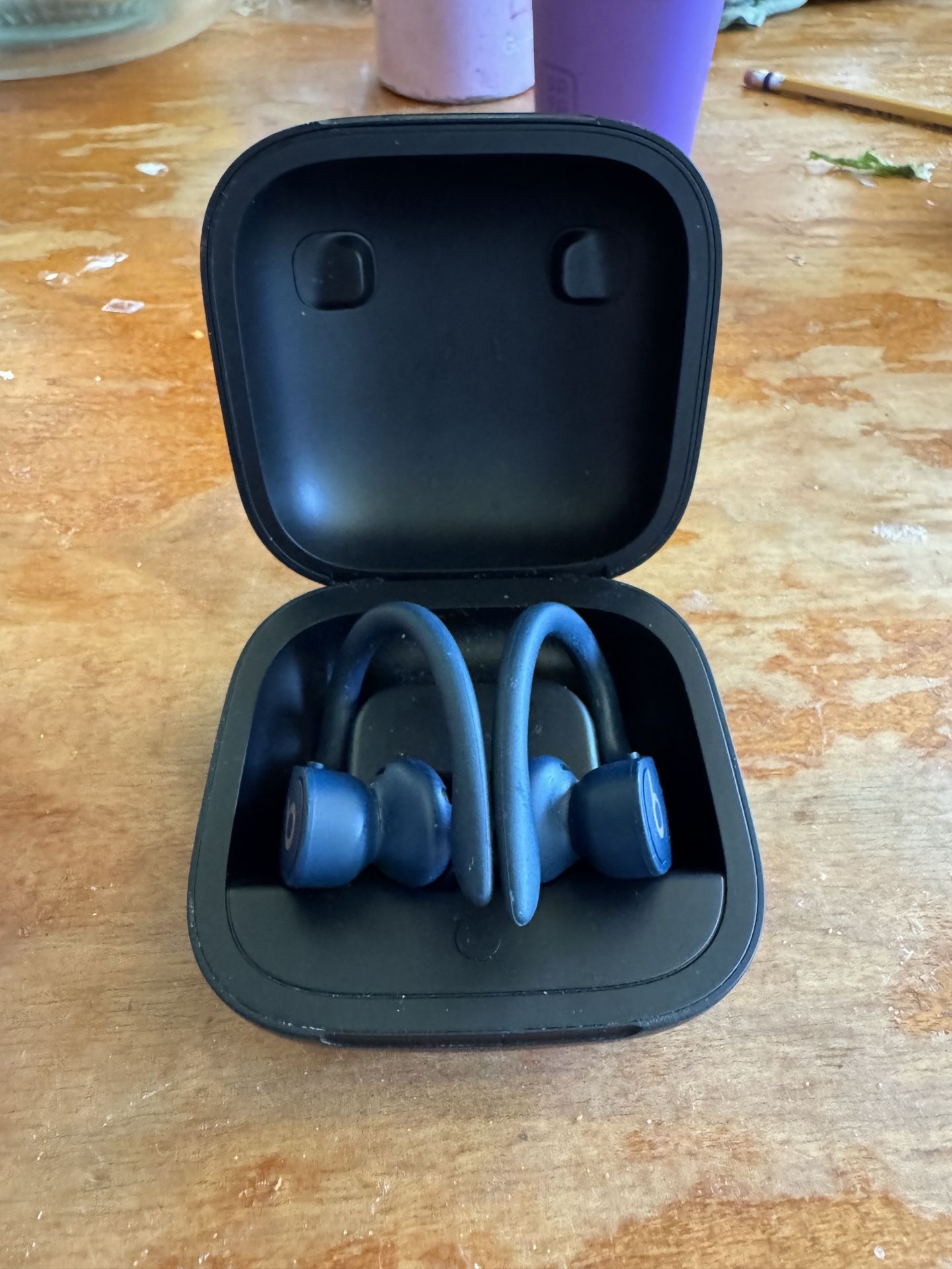 Beats by Dr. Dre Powerbeats Pro True Wireless Headphones with Charging Case, Navy