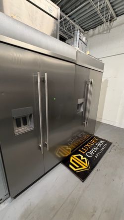 🔥 KitchenAid 48” Built-In Side-by-Side Refrigerator – NEW OPEN BOX  Upgrade your kitchen with this premium KitchenAid 48” Built-In Side-by-Side Refri