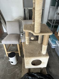 Cat Tree And Toys