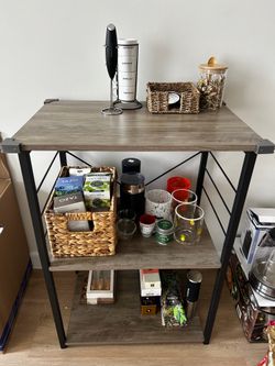 Coffee bar/storage unit GREAT CONDITION for sale